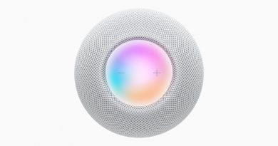 Apple HomePod mini speaker top