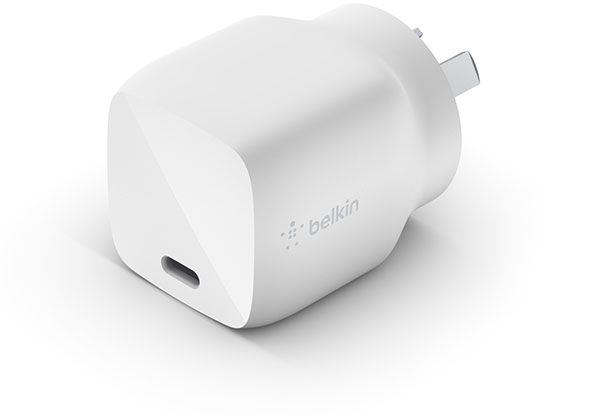 Belkin BOOST CHARGE USB-C GaN Wall Charger 30W