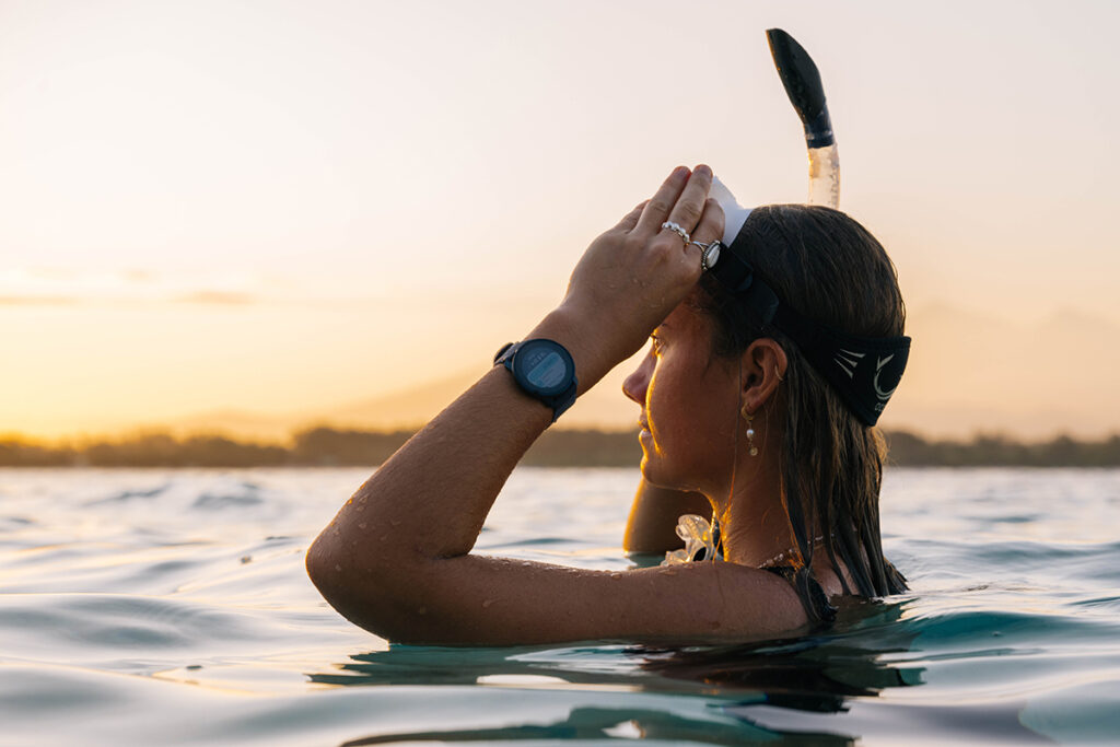 Suunto 9 Peak Pro smart watch for snorkelling